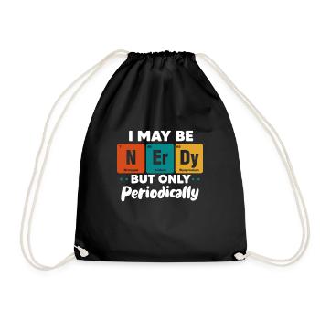 Chemistry - Drawstring Bag - black - Front