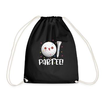 Golf Golfer Golf Club Golf Ball Cadeau - Sac de sport léger - noir - Devant