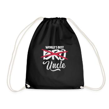 Oncle - Sac de sport léger - noir - Devant