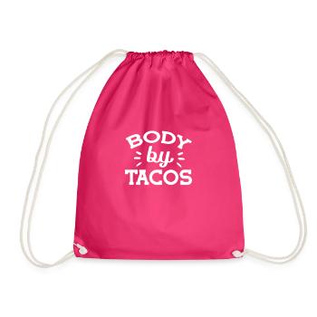 Taco - Turnbeutel - Fuchsia - Vorne