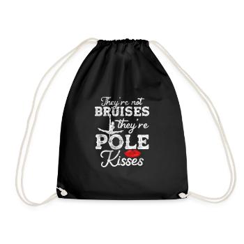 Pole Dance - Turnbeutel - Schwarz - Vorne