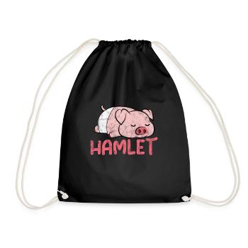 Cochon Cochon PorcLet Semer Des Cochons Cadeau - Sac de sport léger - noir - Devant