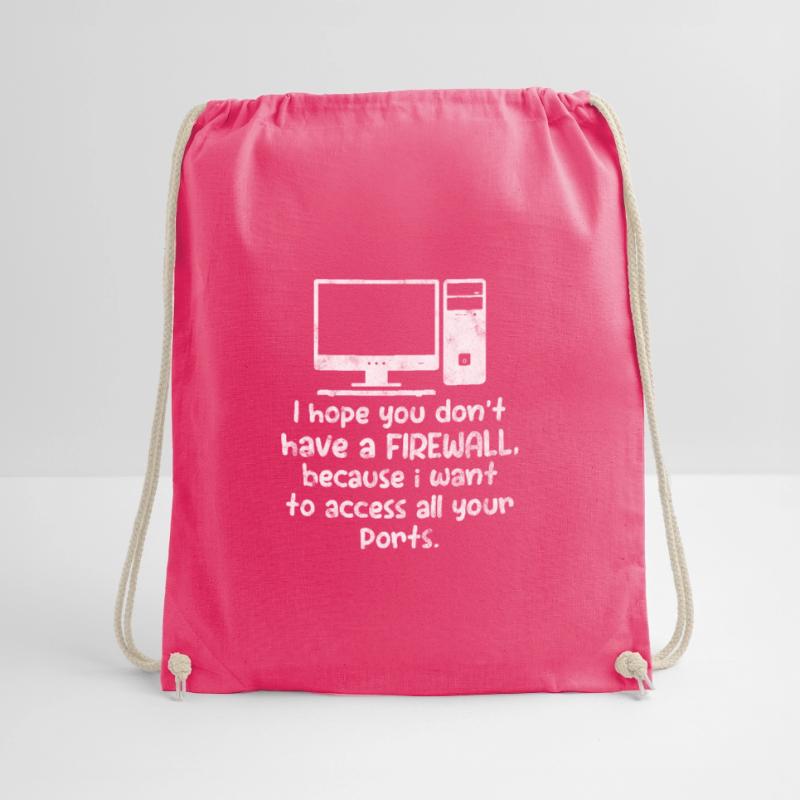 Computer Nerd PC Programmer Computer Science Gift Drawstring Bag