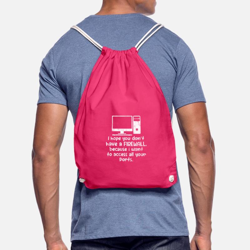 Computer Nerd PC Programmer Computer Science Gift Drawstring Bag