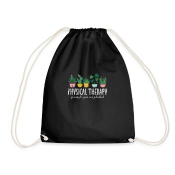 Physiothérapeute Physiothérapie Physio Cadeau - Sac de sport léger - noir - Devant