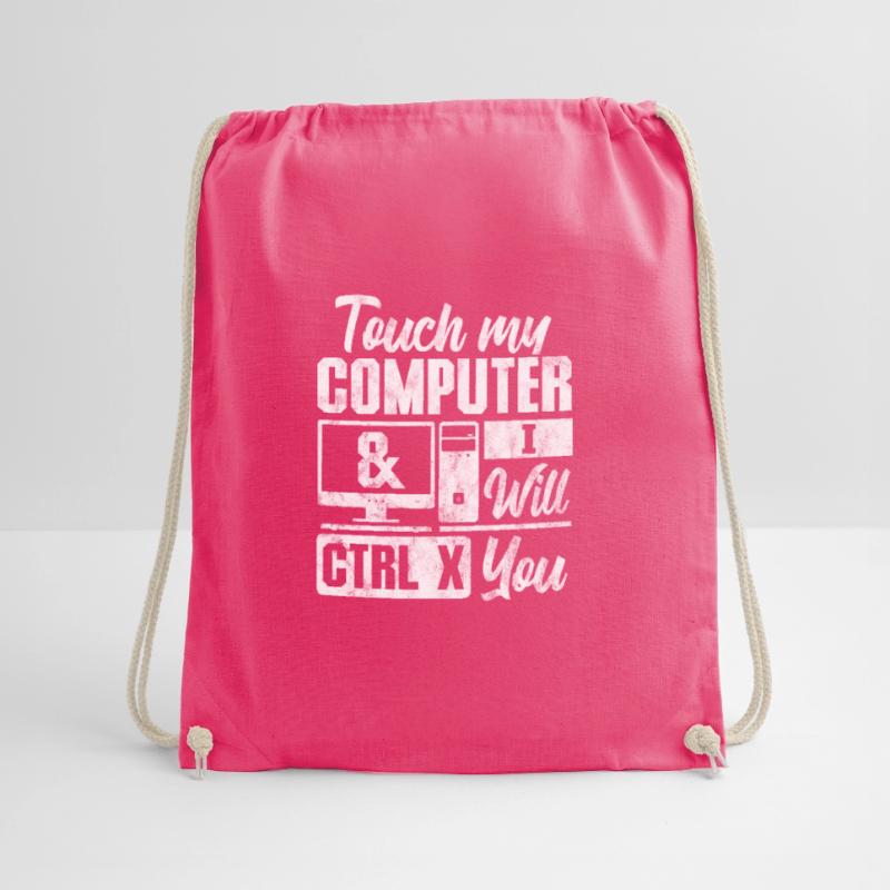 Computer Nerd PC Programmer Computer Science Gift Drawstring Bag