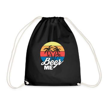 Bière - Sac de sport léger - noir - Devant