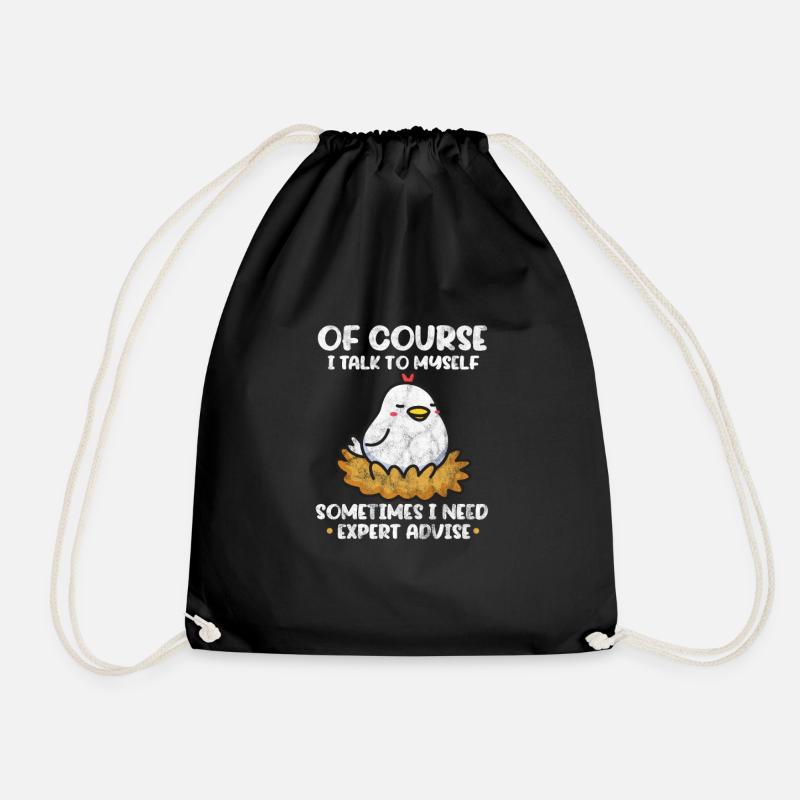 Poulet - Sac de sport léger - noir
