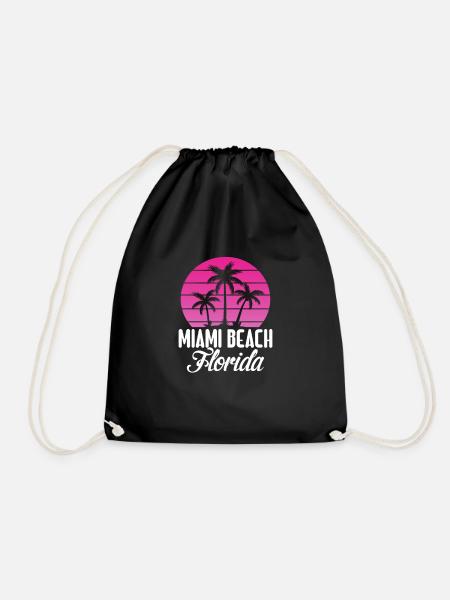 Miami - Turnbeutel - Schwarz