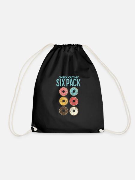 Donut Fitness - Sac de sport léger - noir