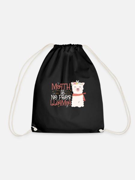 Mathematik Mathe Mathematiker Mathelehrer Geschenk - Turnbeutel - Schwarz