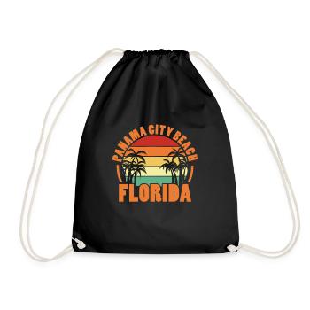 Florida - Drawstring Bag - black - Front