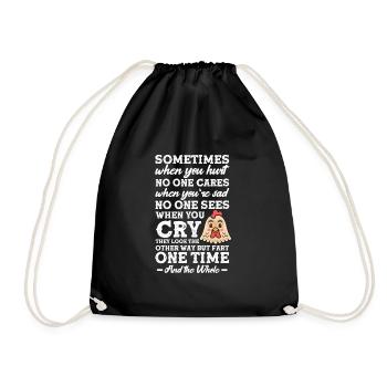 Chicken Farm Poultry Rooster Chickens Gift - Drawstring Bag - black - Front