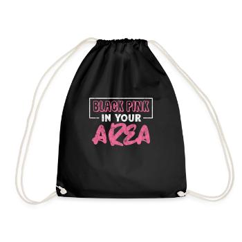 K-Pop Koreanisch Musik Pop Korea Kpop Geschenk - Turnbeutel - Schwarz - Vorne