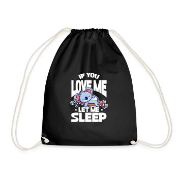 Koala Koala Bear Australie Bear Gift - Sac de sport léger - noir - Devant