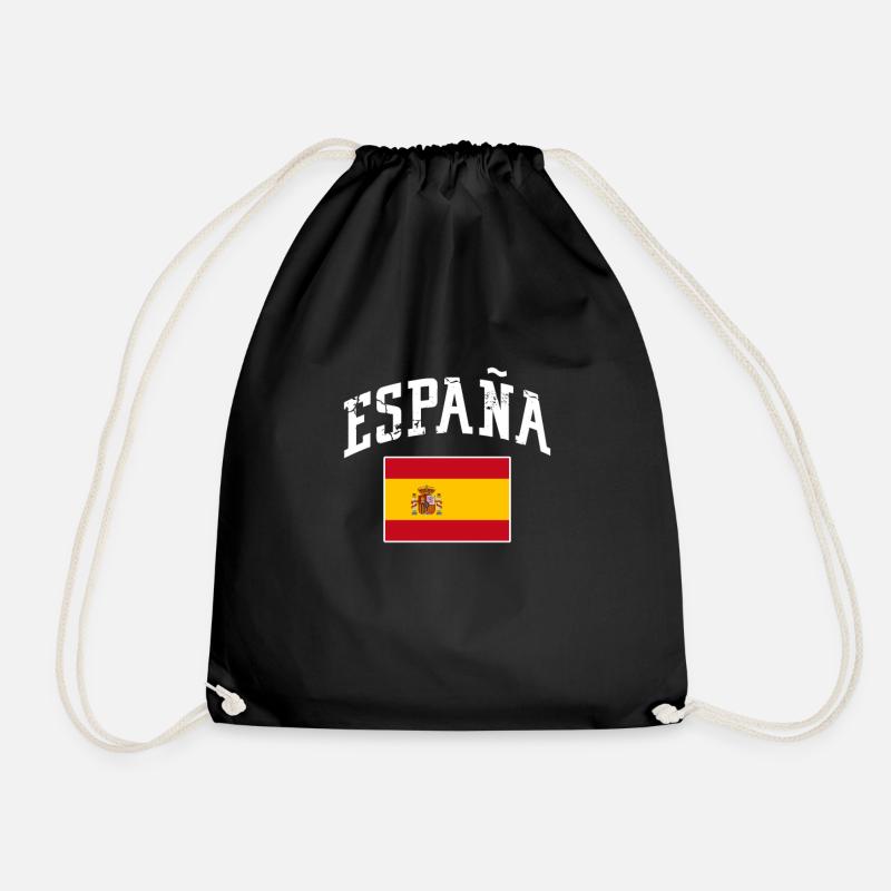 Spanien - Turnbeutel - Schwarz