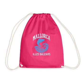 Mallorca - Turnbeutel - Fuchsia - Vorne