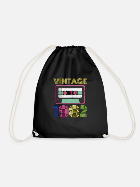 1982 - Sac de sport léger - noir