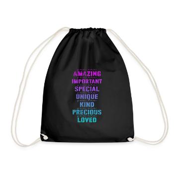 Motivation Motiver Carrière Dire Cadeau - Sac de sport léger - noir - Devant