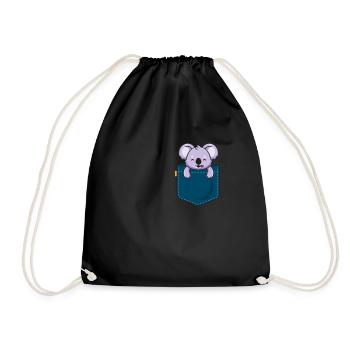 Koala Koala Bear Australie Bear Gift - Sac de sport léger - noir - Devant