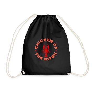 Crawfish Crawfish Seafood Crab Gift - Drawstring Bag - black - Front