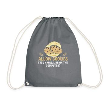Cuisson de biscuits et de gâteaux Boulanger ou boulanger amateur - Sac de sport léger - gris - Devant