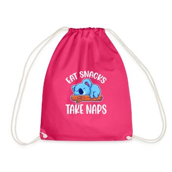 Koala Koala Bear Australie Bear Gift - Sac de sport léger - fuchsia - Devant