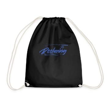 Angler - Drawstring Bag - black - Front