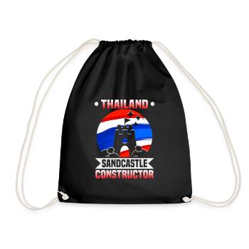 Thaïlande Beach Holiday by the Sea Design Beach Motif - Sac de sport léger - noir - Devant