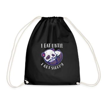 Panda - Sac de sport léger - noir - Devant