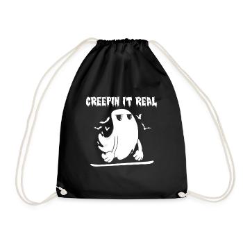 Creep It Real Spirit sur la chemise de snowboard - Sac de sport léger - noir - Devant