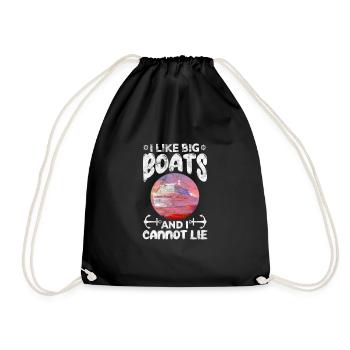Cruise Cruise Ship Holiday Ship Gift - Drawstring Bag - black - Front