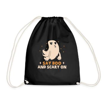 Conception d’Halloween pour la fête d’Halloween - Sac de sport léger - noir - Devant