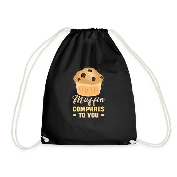 Baking cookies and cakes Baker or hobby baker - Drawstring Bag - black - Front