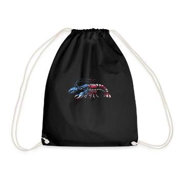 Crawfish Crawfish Seafood Crab Gift - Drawstring Bag - black - Front