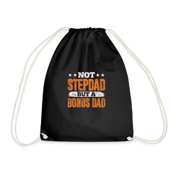 Stiefvater - Turnbeutel - Schwarz - Vorne