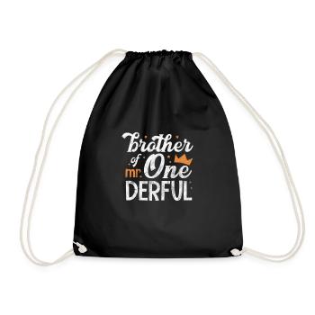 Frères - Sac de sport léger - noir - Devant
