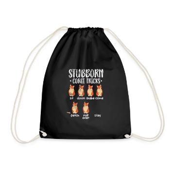 Welsh Corgi Dog Dog Dog Race Cadeau - Sac de sport léger - noir - Devant