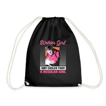 Conception de spruch de soudeur pour les métallurgistes - Sac de sport léger - noir - Devant