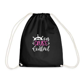 Cruise - Drawstring Bag - black - Front
