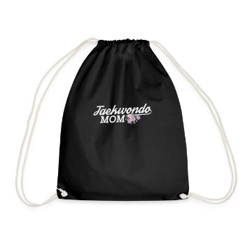 Taekwondo Mère - Sac de sport léger - noir - Devant