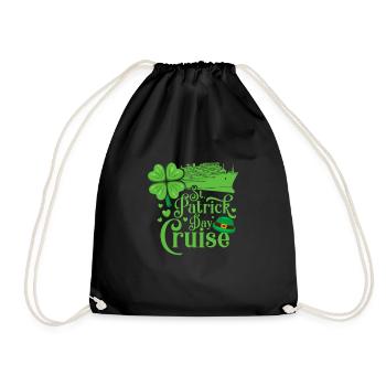 Croisière St Patricks Day - Sac de sport léger - noir - Devant