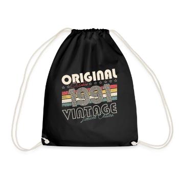 Original Oktober 1991 31. Geburtstag Geschenk Cool - Turnbeutel - Schwarz - Vorne
