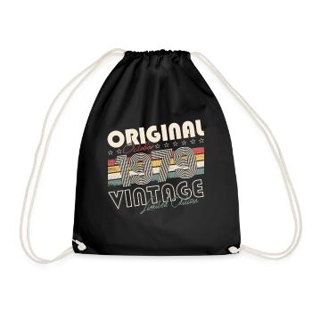 Original Octobre 1979 43ème Anniversaire Cadeau Cool - Sac de sport léger - noir - Devant