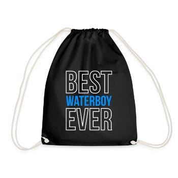 Best Waterboy Ever Shirt Hydration Specialist - Drawstring Bag - black - Front