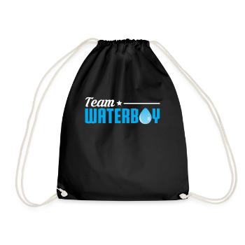 Team Waterboy - Drawstring Bag - black - Front