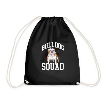 American Bulldog - Drawstring Bag - black - Front