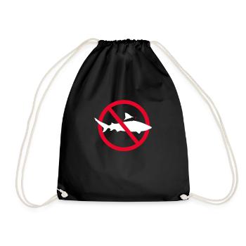 Marine biology - Drawstring Bag - black - Front