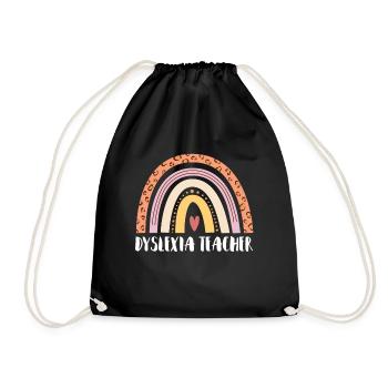 Dyslexie Professeur Cadeau - Sac de sport léger - noir - Devant