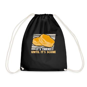 Baking cookies and cakes Baker or hobby baker - Drawstring Bag - black - Front